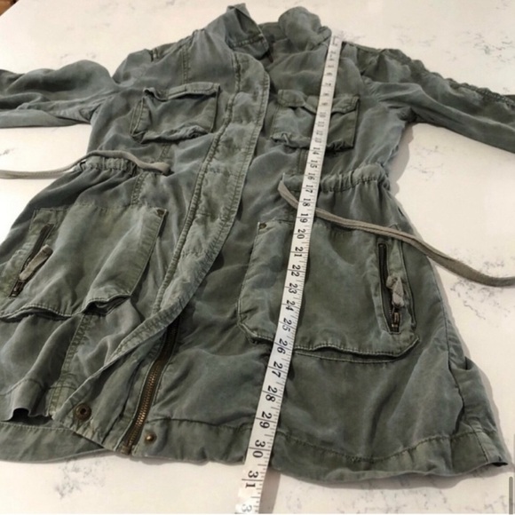 Jet Collection cargo jacket green long sleeve S:S Utility Jacket - Picture 15 of 16